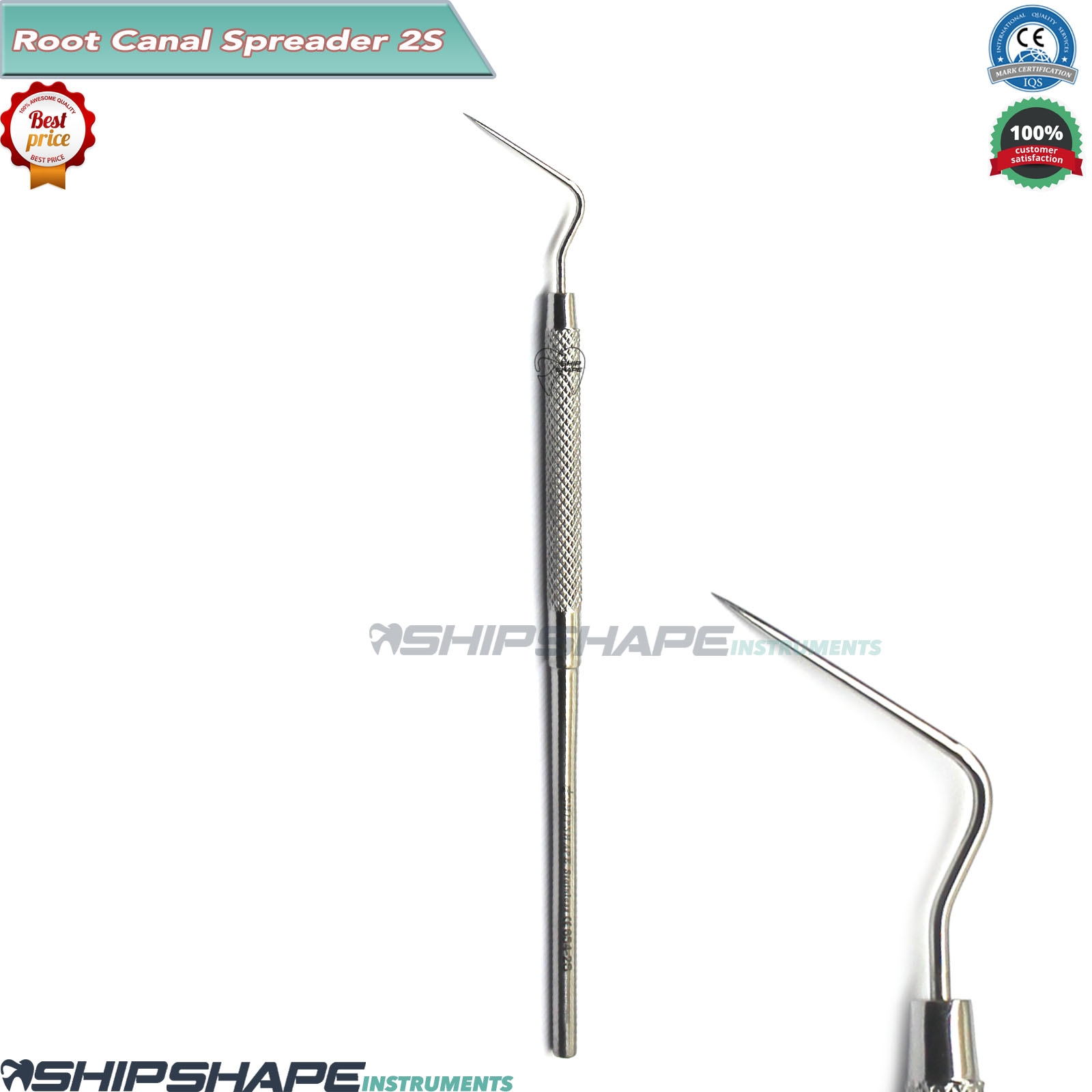 Dental Explorer / Root Canal Spreaders 2S Endodontic Explorer Probe Steel Scaler-0 Dental Explorer / Root Canal Spreaders 2S Endodontic Explorer Probe Steel Scaler-0