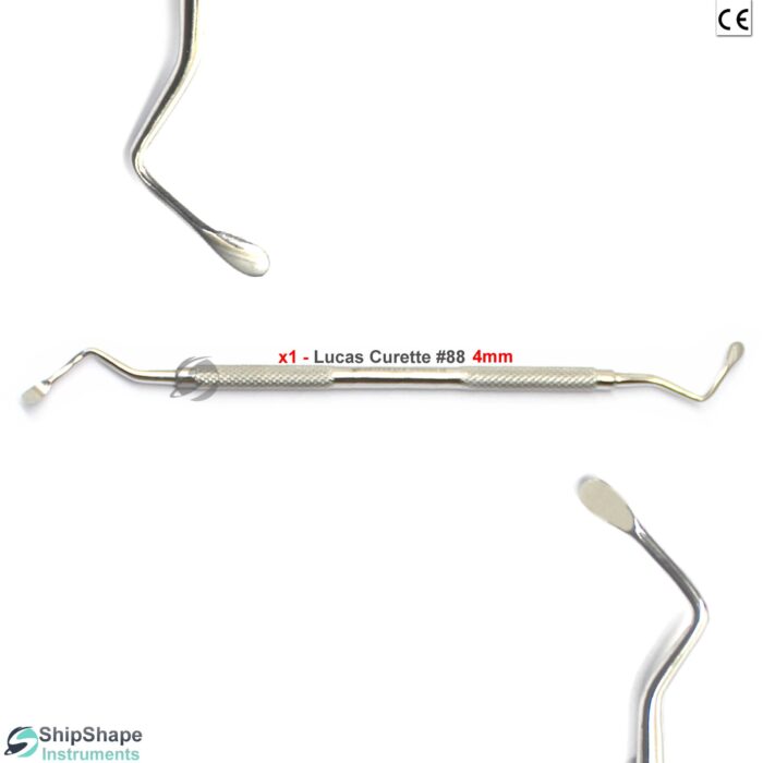 Lucas Curette Periodontal Bone Curettes Dental Surgical Instruments Fig no. # 88-0