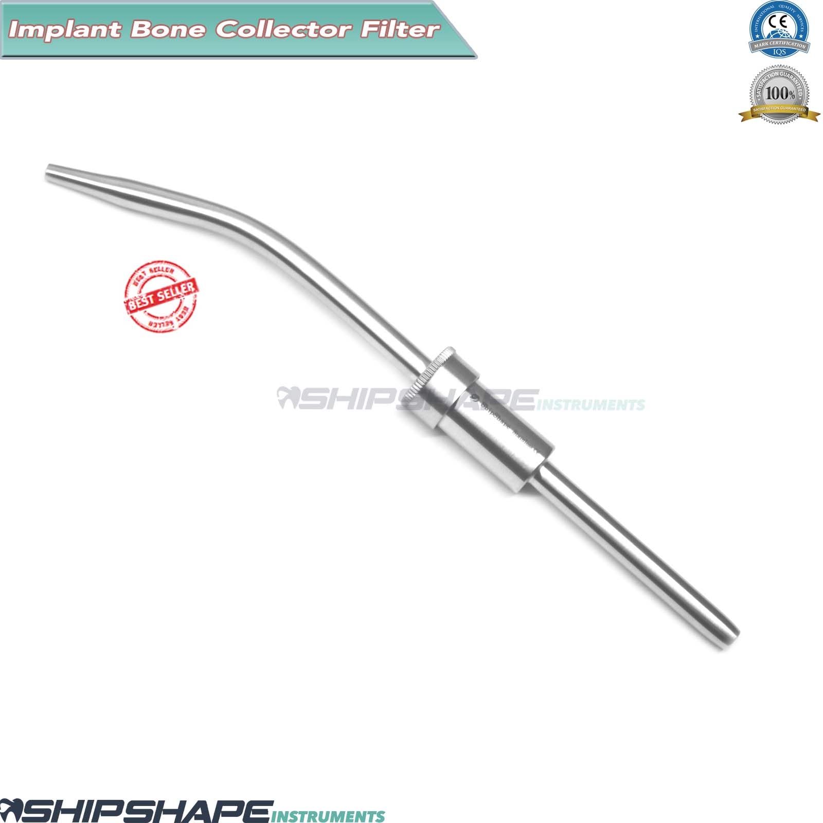 Dental Bone Collector 9mm Filter Surgical Aspirator Bone Grafting Instruments-0 Dental Bone Collector 9mm Filter Surgical Aspirator Bone Grafting Instruments-0