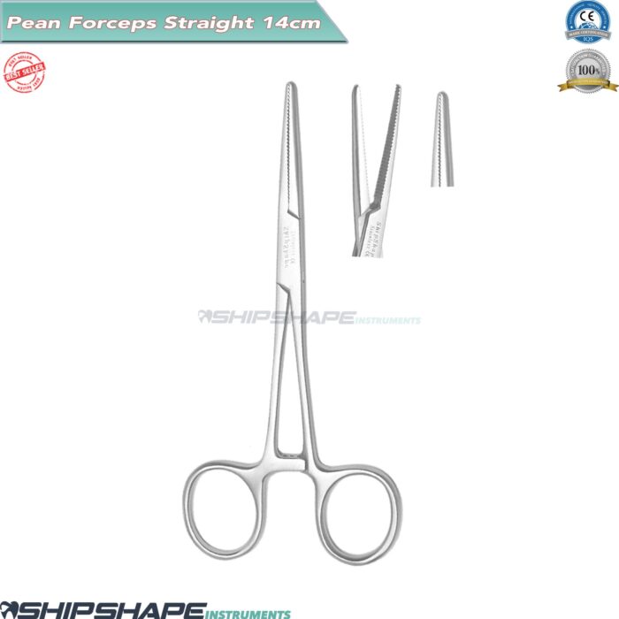 Rochester-Pean Forcep 5.5" Straight WX-4442 German Surgical Veterinary Stainless | Shipshape Instruments-0