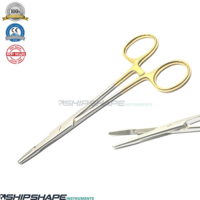 Olsen Hegar Needle Holder TC 6" / TC OLSEN HEGAR NEEDLE HOLDER TUNGSTEN CARBIDE FORCEPS SURGICAL DENTAL 15.5cm "CE"-0