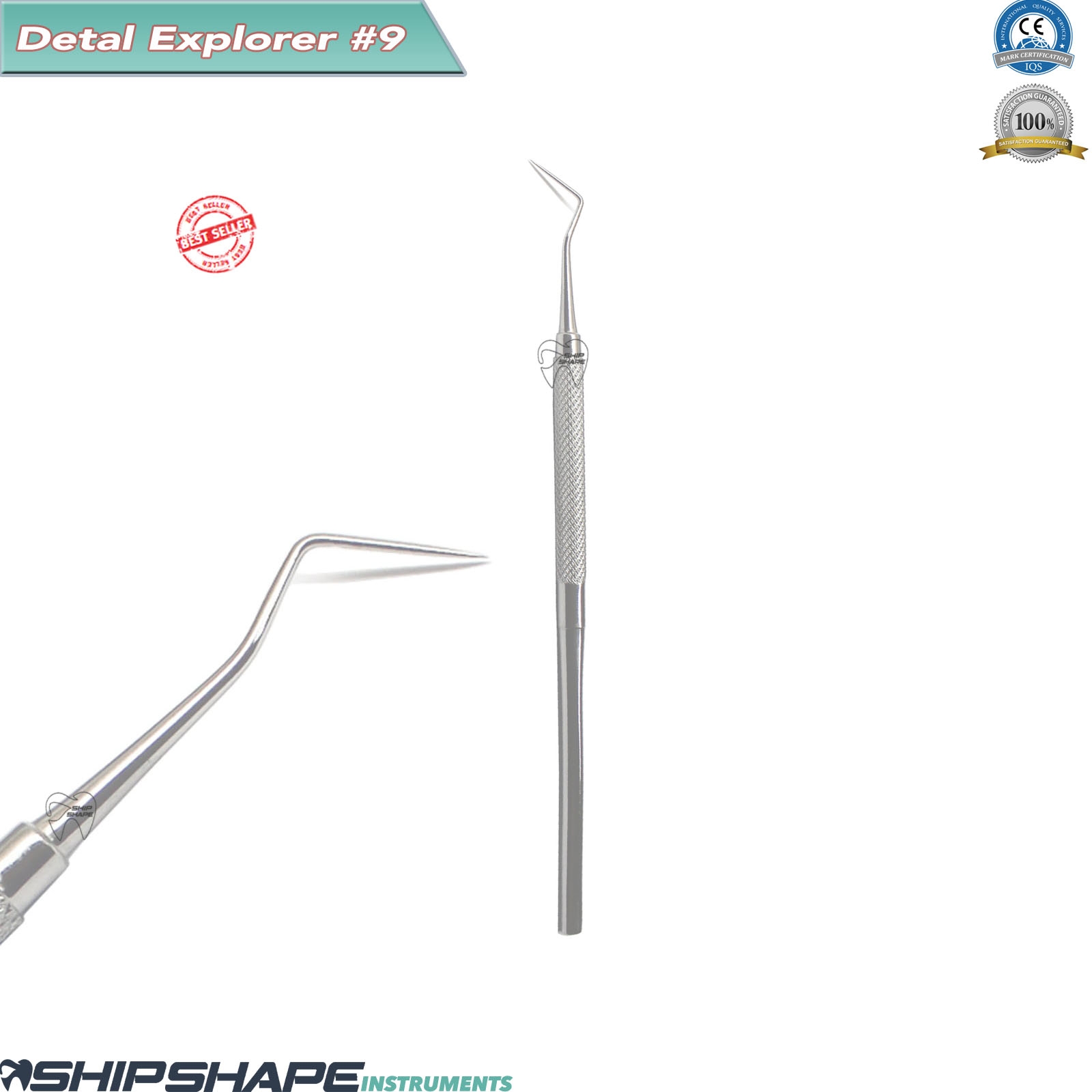 Dental Explorer Teeth Cleaning Explorers Tartar Remover Scraper Probes Dental Instruments | Shipshape Instruments-0 Dental Explorer Teeth Cleaning Explorers Tartar Remover Scraper Probes Dental Instruments | Shipshape Instruments-0