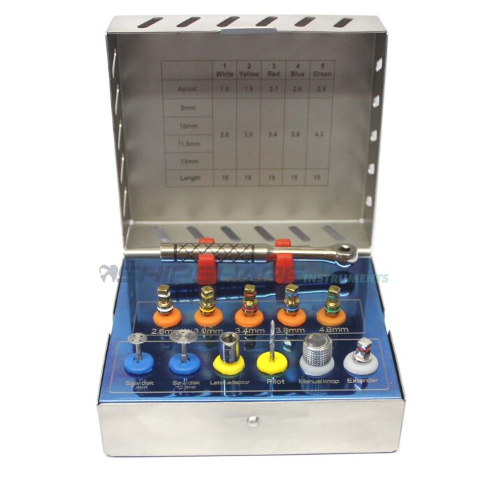 Bone Expander Kits Saw Disk Trephine Drills Dental Implants Surgical Instruments-0