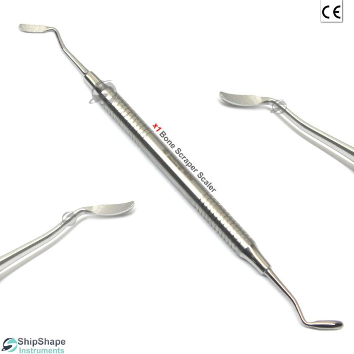 Bone Scraper Scaler Bone Graft Bone Pick Implant Dental Surgical Instruments-0