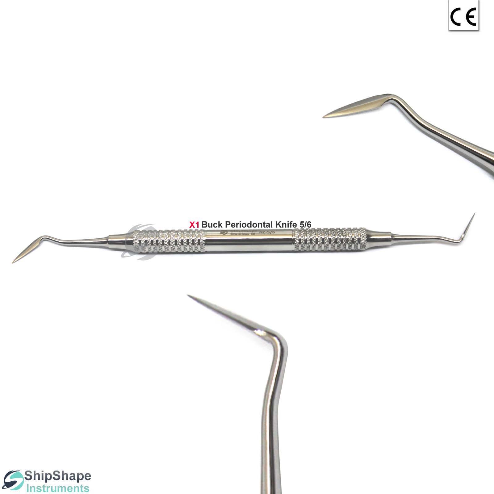 5/6 Buck Periodontal Knife Recontour Soft Tissue Surgical Detal Gingival Knives-0 5/6 Buck Periodontal Knife Recontour Soft Tissue Surgical Detal Gingival Knives-0