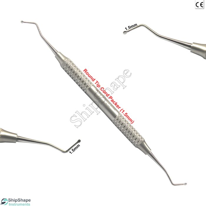 Cord Packer Gingival Tissue Retraction Packing Cord Packer Round 1.5mm | Shipshape Dental-0
