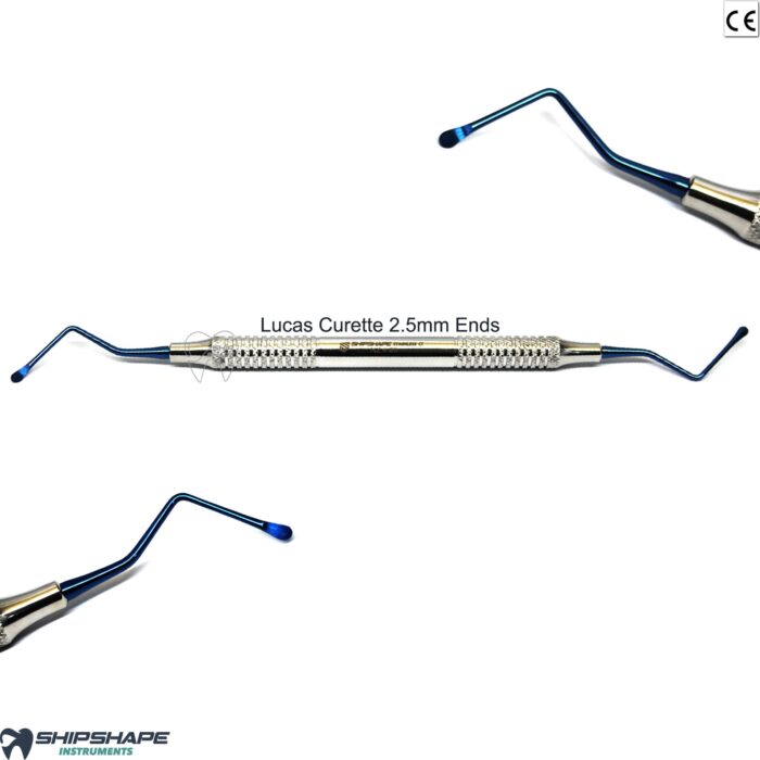 2.5mm Lucas Curette 85 Universal Periodontal Bone Curettes Dental Surgical Tooth Cleaning Instruments -0