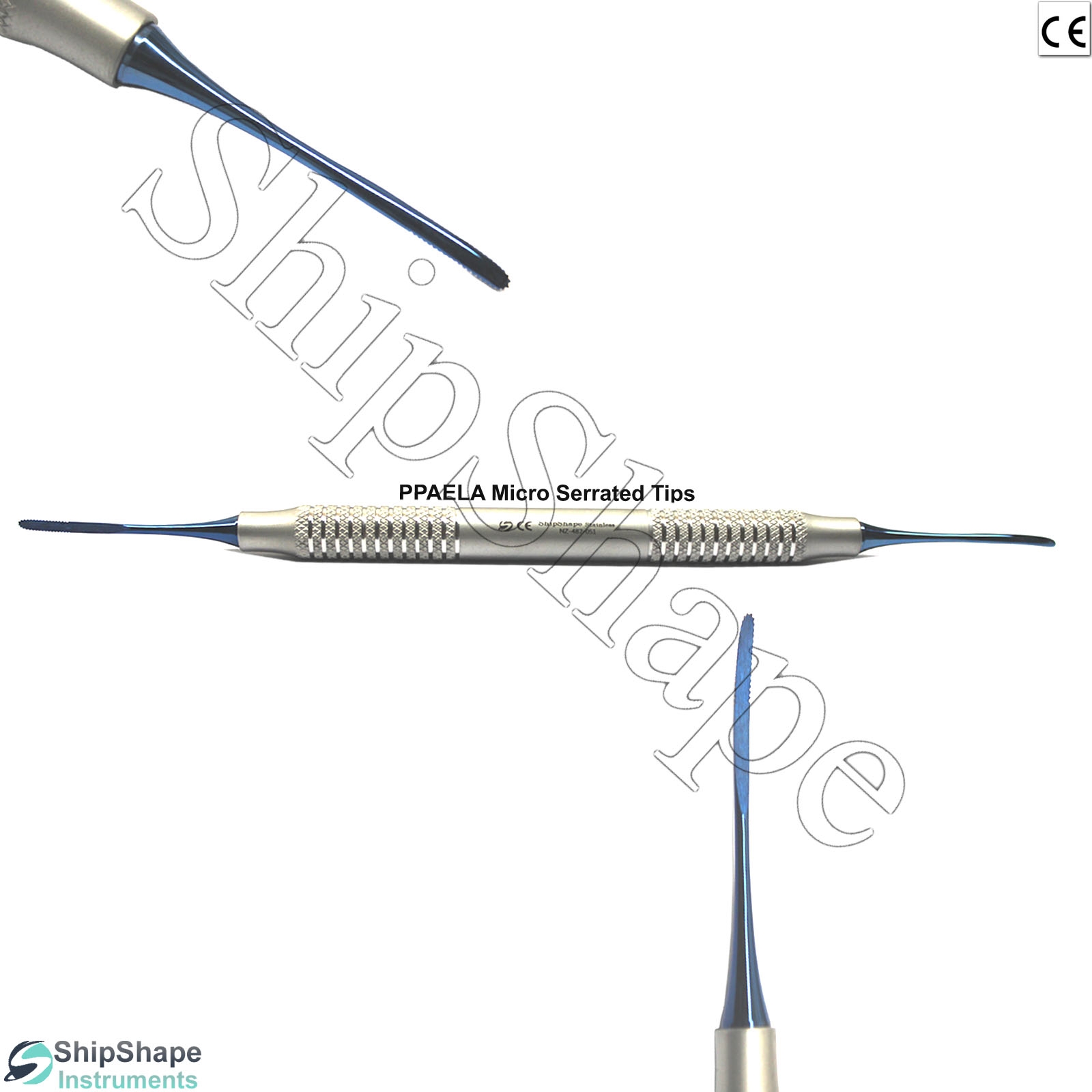 Periotomes Implant Placement Titanium-Coated PDL Micro Serrated Tps Dental Instruments-773 Periotomes Implant Placement Titanium-Coated PDL Micro Serrated Tps Dental Instruments-773