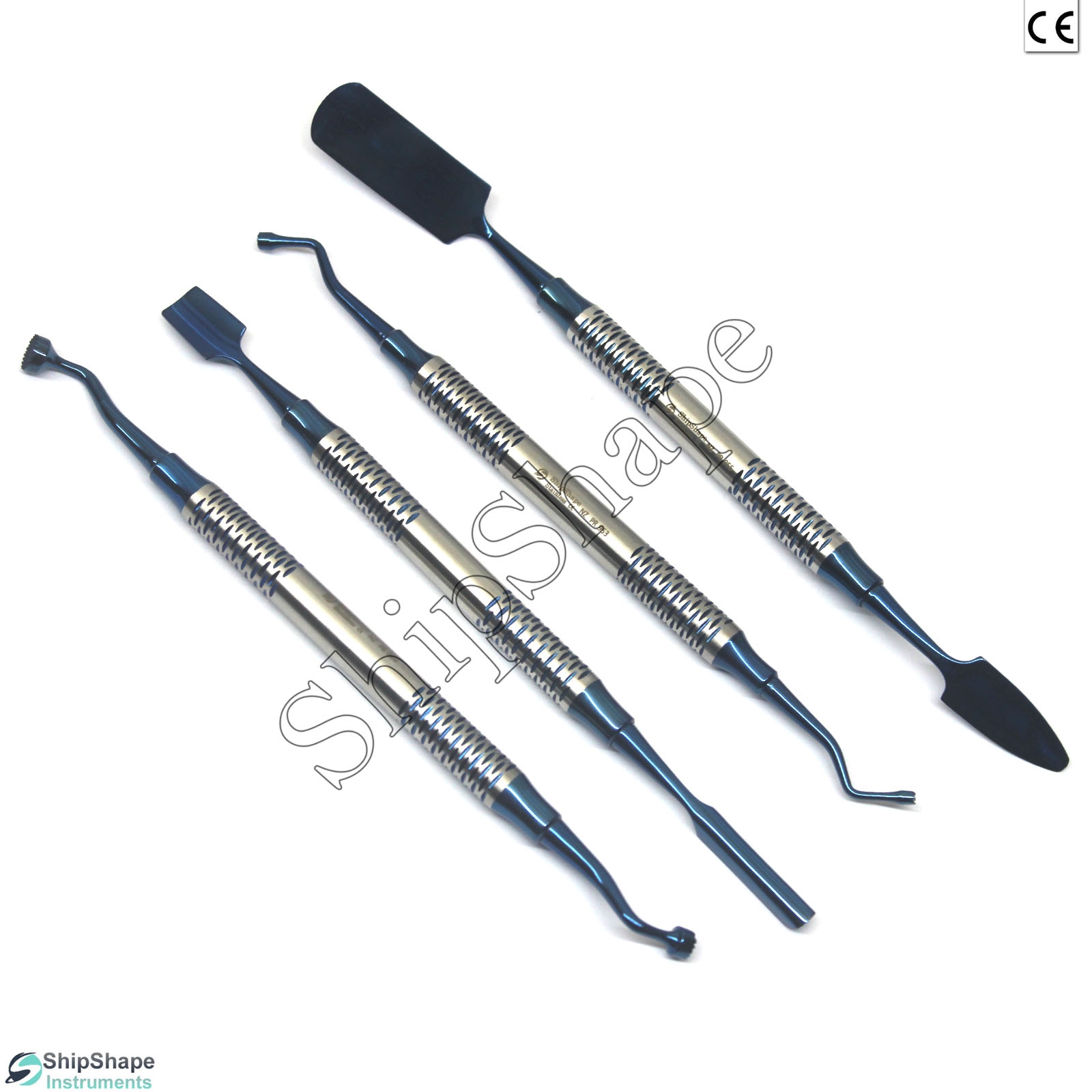 Dental Implant PRF Instruments Surgical Surgery Compactor Carrier Kit - Titaium Coated 4Pcs-786 Dental Implant PRF Instruments Surgical Surgery Compactor Carrier Kit - Titaium Coated 4Pcs-786