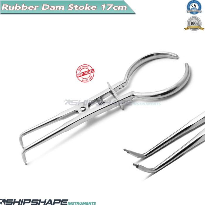 Endodontist Rubber Dam Stoke Clamps Forceps Dental Lab Restoration Instruments-0