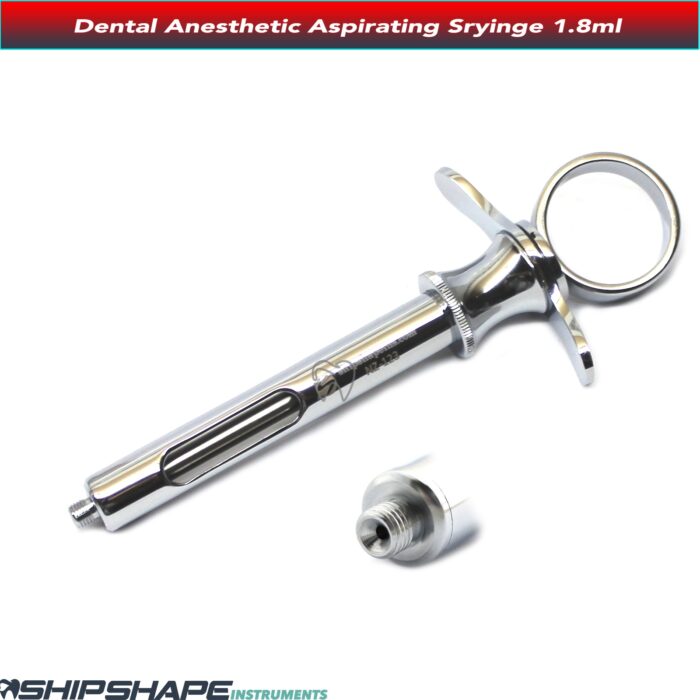 Self-Aspirating Dental Cartridge Syringe Infiltration 1.8ml Dentists Anesthetics Syringes-0