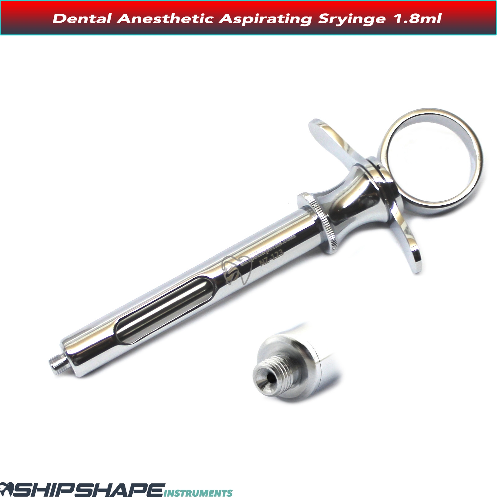 Self-Aspirating Dental Cartridge Syringe Infiltration 1.8ml Dentists Anesthetics Syringes-0 Self-Aspirating Dental Cartridge Syringe Infiltration 1.8ml Dentists Anesthetics Syringes-0
