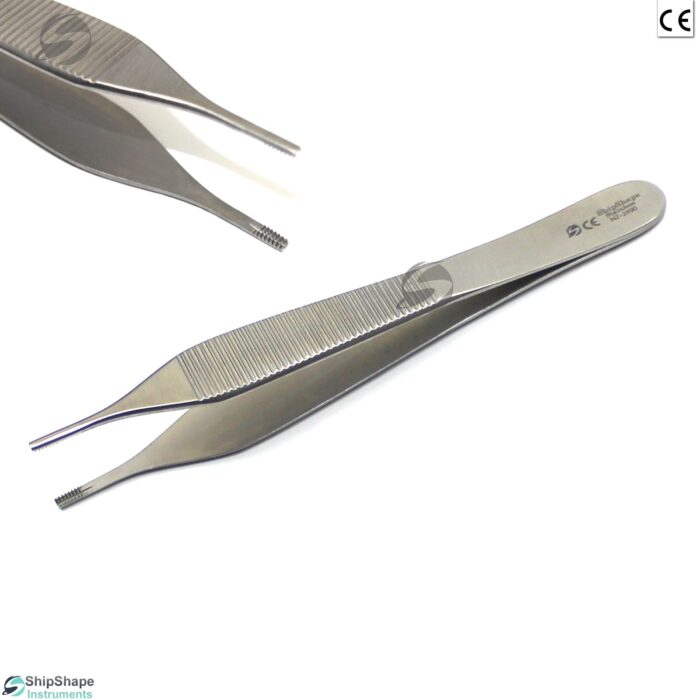 Adson Brown Tissue Forcep Adson Brauwn Tweezers 7x7 Teeth | Shipshape Instruments-0