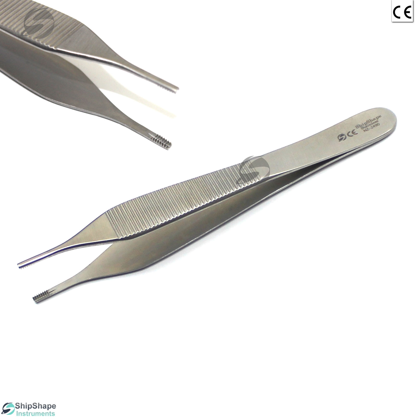 Adson Brown Tissue Forcep Adson Brauwn Tweezers 7x7 Teeth | Shipshape Instruments-0 Adson Brown Tissue Forcep Adson Brauwn Tweezers 7x7 Teeth | Shipshape Instruments-0