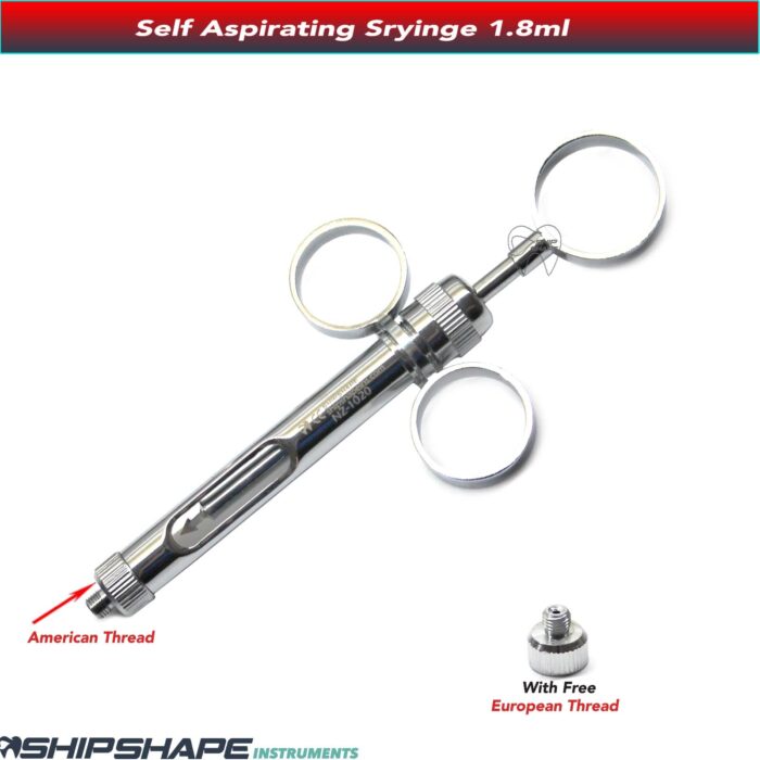 Dental Cartridge Syringe Dentistry Anesthetics Syringes Dental Surgical Instruments 1.8 ml -0