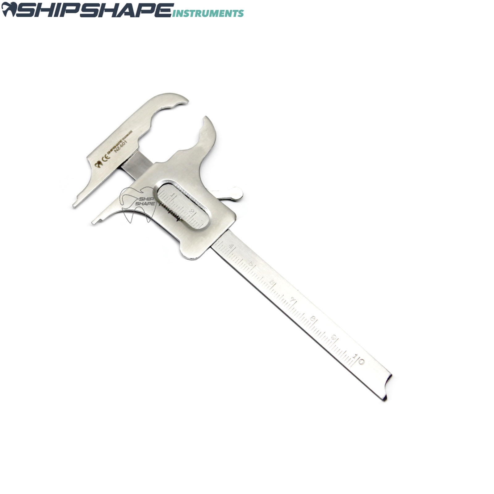 Boley Gauge Orthodontic Vernier Caliper Dental Tooth Thickness Measuring Gauges Shipshape Instruments-1057 Boley Gauge Orthodontic Vernier Caliper Dental Tooth Thickness Measuring Gauges Shipshape Instruments-1057