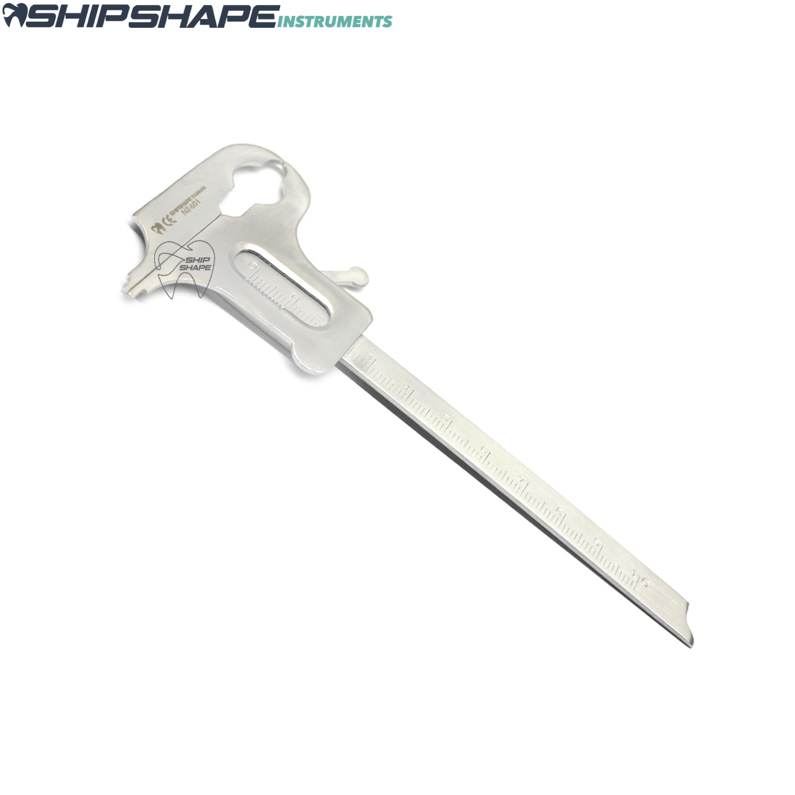 Boley Gauge Orthodontic Vernier Caliper Dental Tooth Thickness Measuring Gauges Shipshape Instruments-1058 Boley Gauge Orthodontic Vernier Caliper Dental Tooth Thickness Measuring Gauges Shipshape Instruments-1058