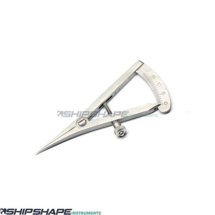 Castroviejo Bone Gauge Orthodontic Castroviejo Bone Measuring Caliper STRAIGHT Dental Steel Instruments-0