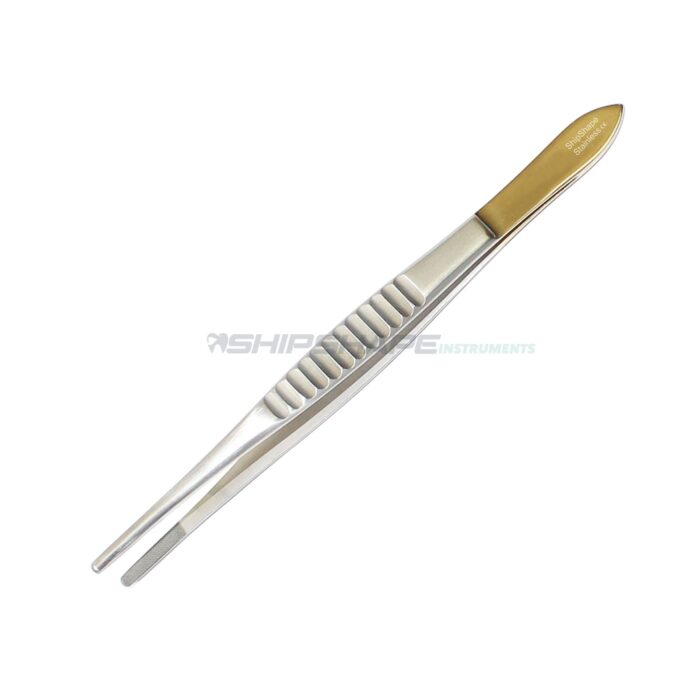 DRESSING FORCEPS, 18CM, Delicate TC Forceps Tungsten Carbide Forcep-0