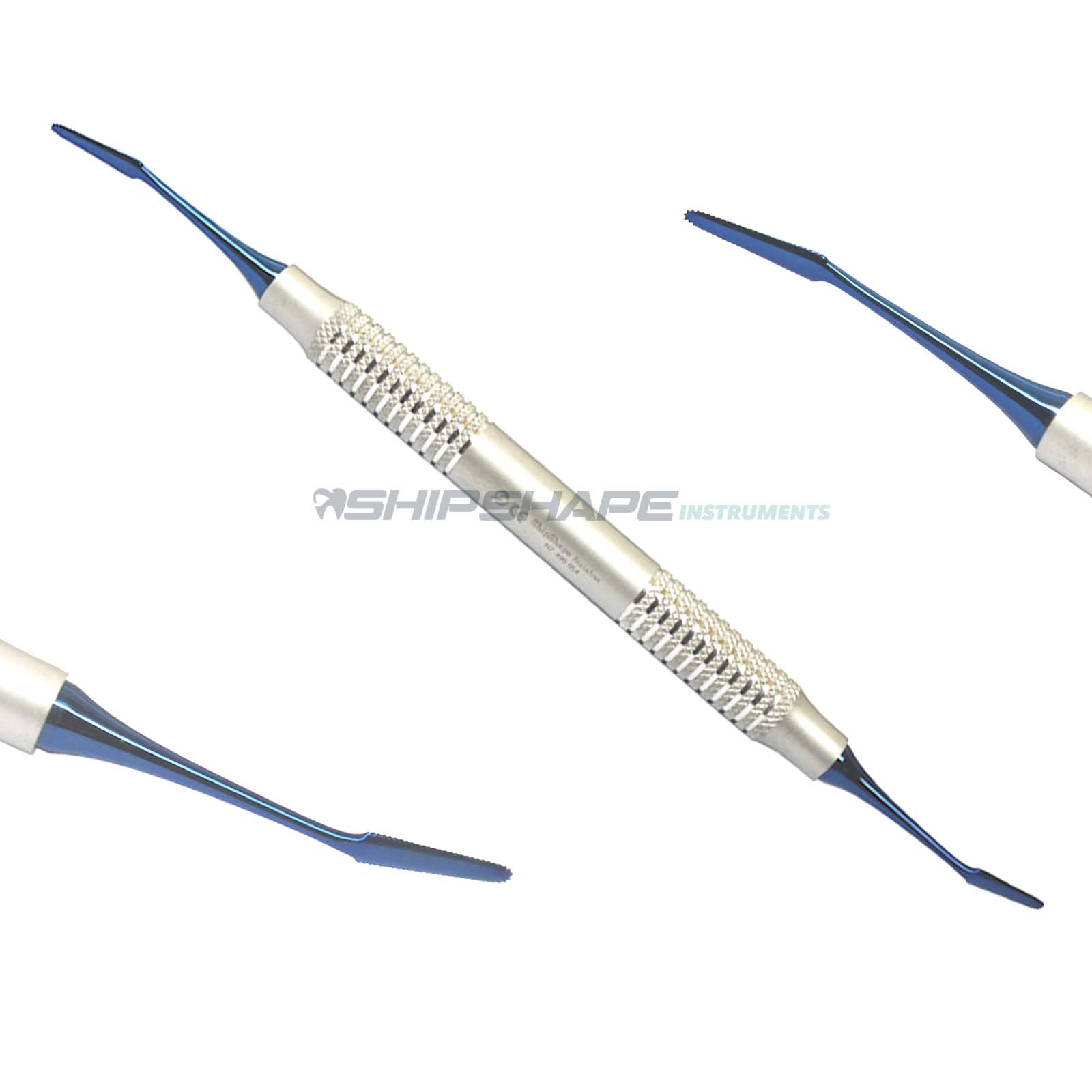 Periotome MS-1 For Periodontal Implant Surgery Titanium Blue Serrated Instruments-0 Periotome MS-1 For Periodontal Implant Surgery Titanium Blue Serrated Instruments-0