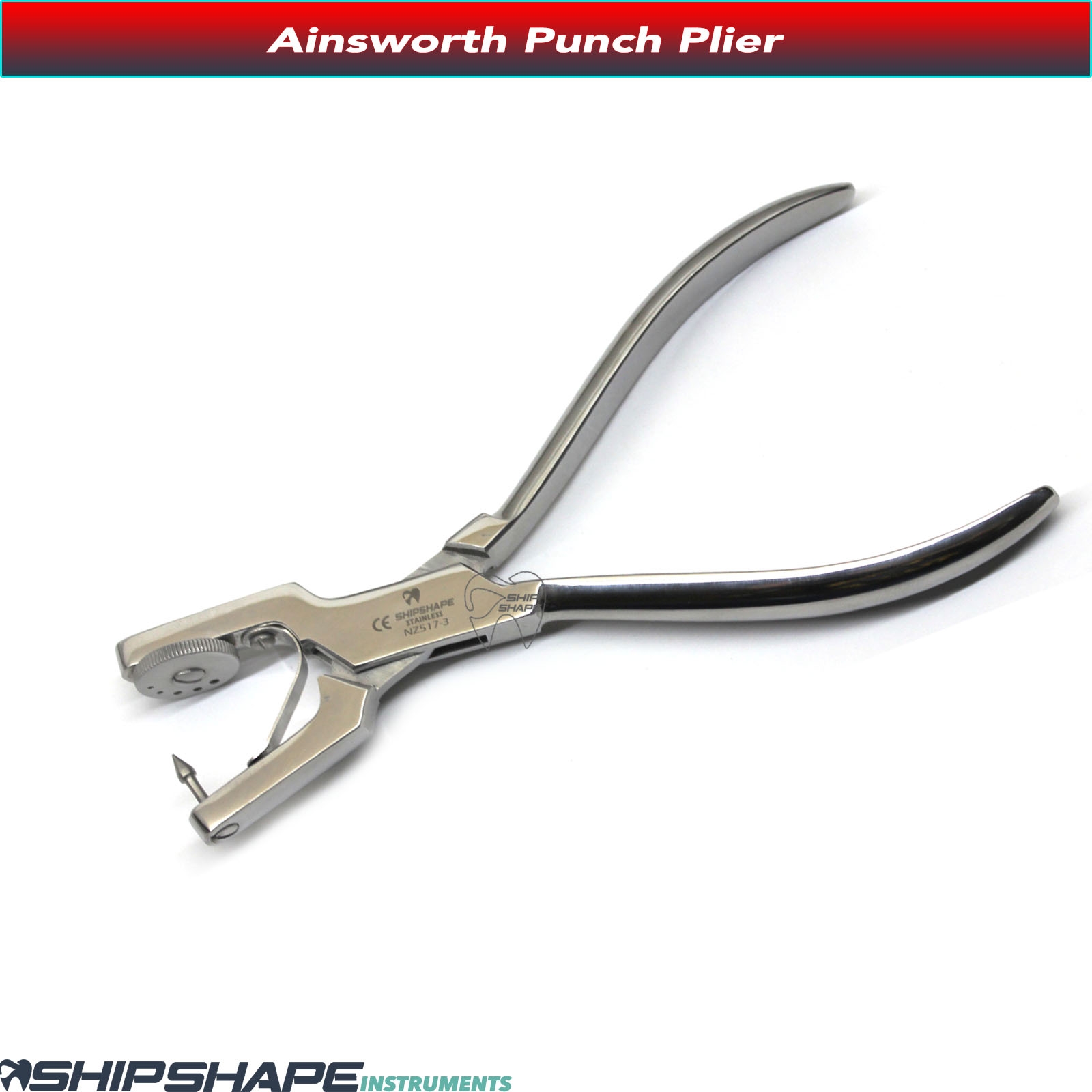 Ainsworth Dental Punch plier / Dental Rubber dam Punchig plier supplies $24.79 -1018 Ainsworth Dental Punch plier / Dental Rubber dam Punchig plier supplies $24.79 -1018