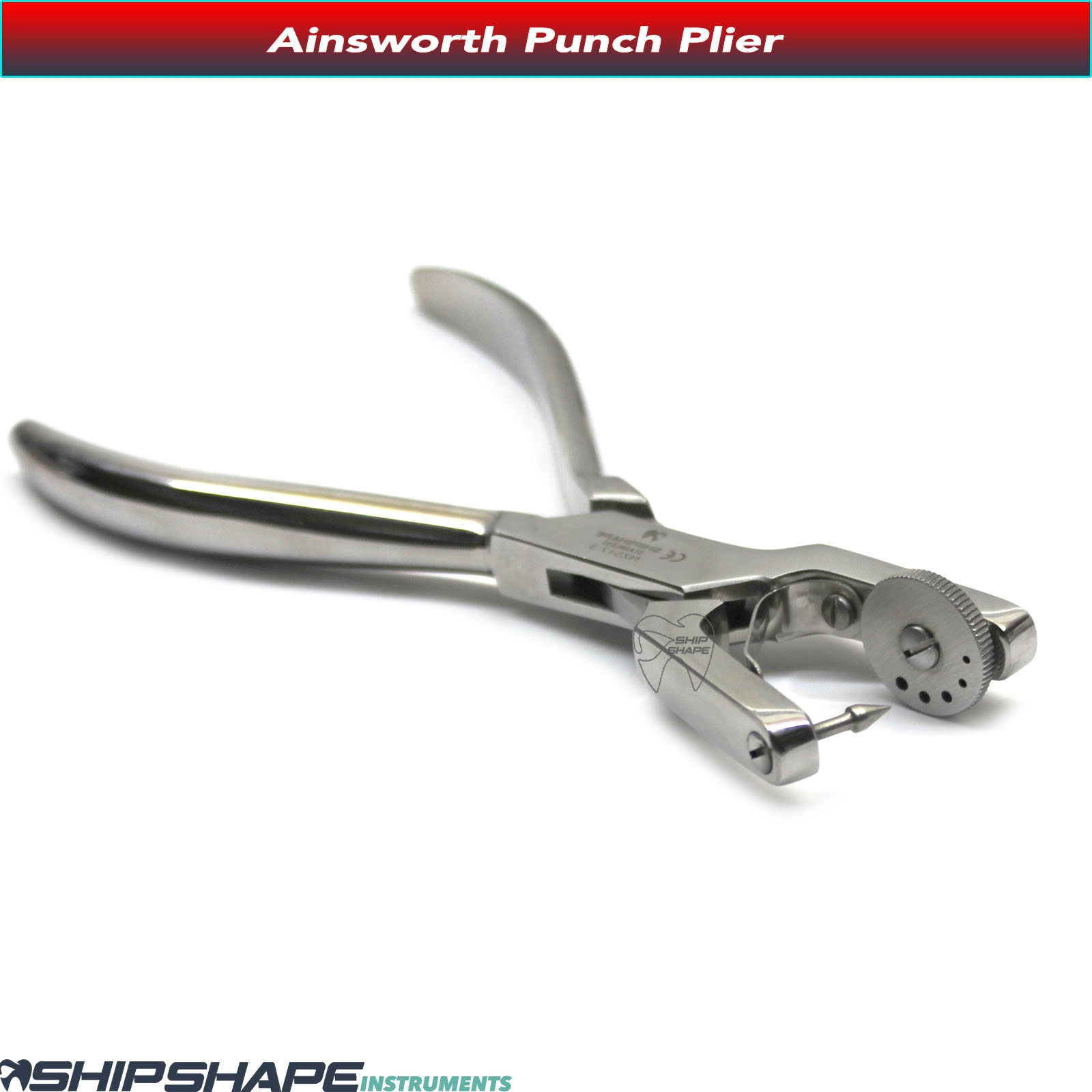 Ainsworth Dental Punch plier / Dental Rubber dam Punchig plier supplies $24.79 -1017 Ainsworth Dental Punch plier / Dental Rubber dam Punchig plier supplies $24.79 -1017