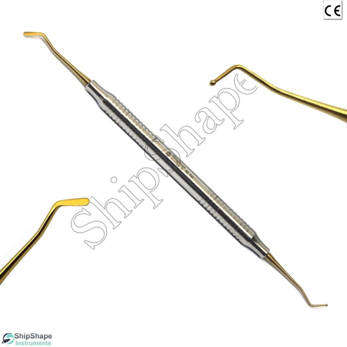 Composite Filling Instrument Titanium Coated Steel Scaler | Shipshape Instruments-0