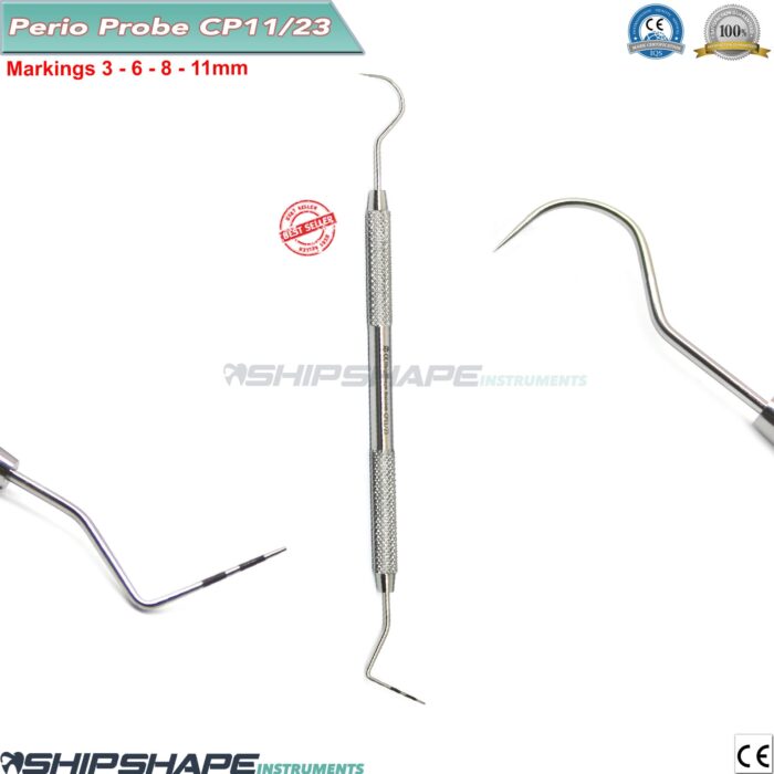 Probe CP11/23 Double Ended Periodontal Probes | Shipshape Instruments-0