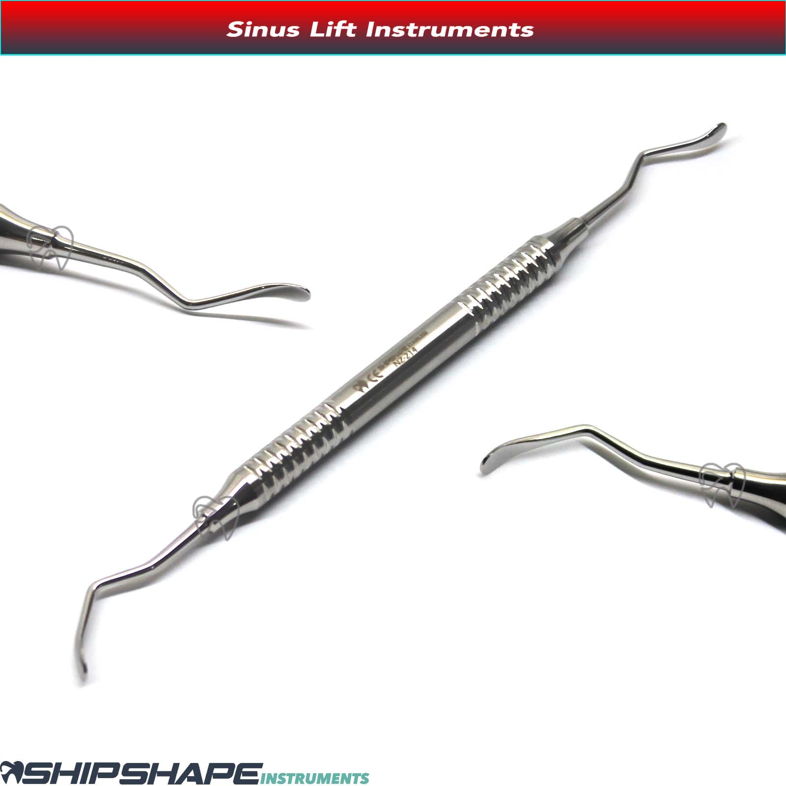 Sinus Lift Curette # 4 Sinus Lift Hollow Handle Instruments-0 Sinus Lift Curette # 4 Sinus Lift Hollow Handle Instruments-0