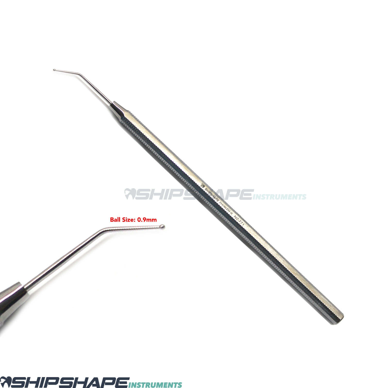 Dental Dycal Applicator 0.9mm Placement Instrument Single Ended Calcium Hydroxide Scaler | Shipshape-0 Dental Dycal Applicator 0.9mm Placement Instrument Single Ended Calcium Hydroxide Scaler | Shipshape-0