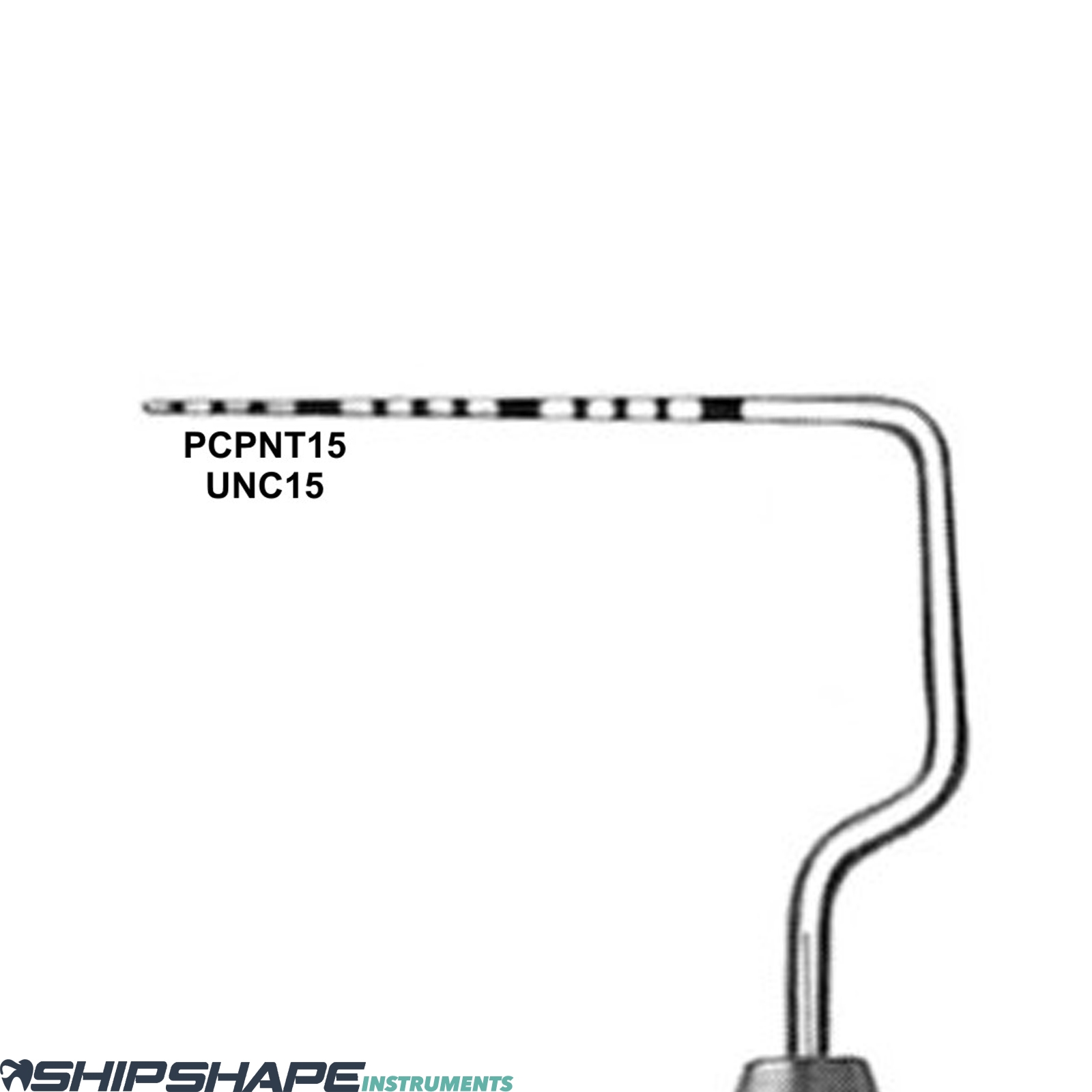 Novatech Periodontal Probe UNC15 Probes Aperiodontal Pocket Depths Dental Lab CE-1543 Novatech Periodontal Probe UNC15 Probes Aperiodontal Pocket Depths Dental Lab CE-1543