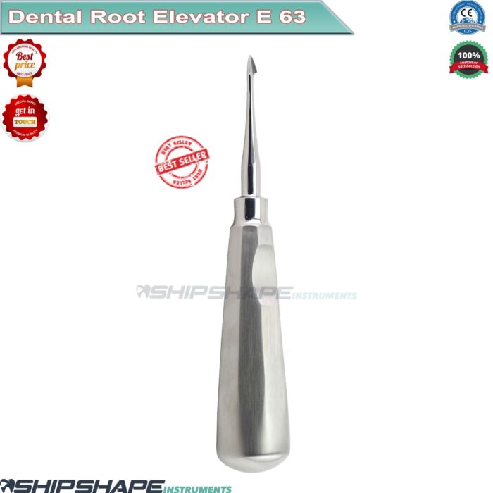 63 Elevator, Dental Root Elevators # E63 German Stainless Oral Surgery Instrument | Shipshape Instruments-0