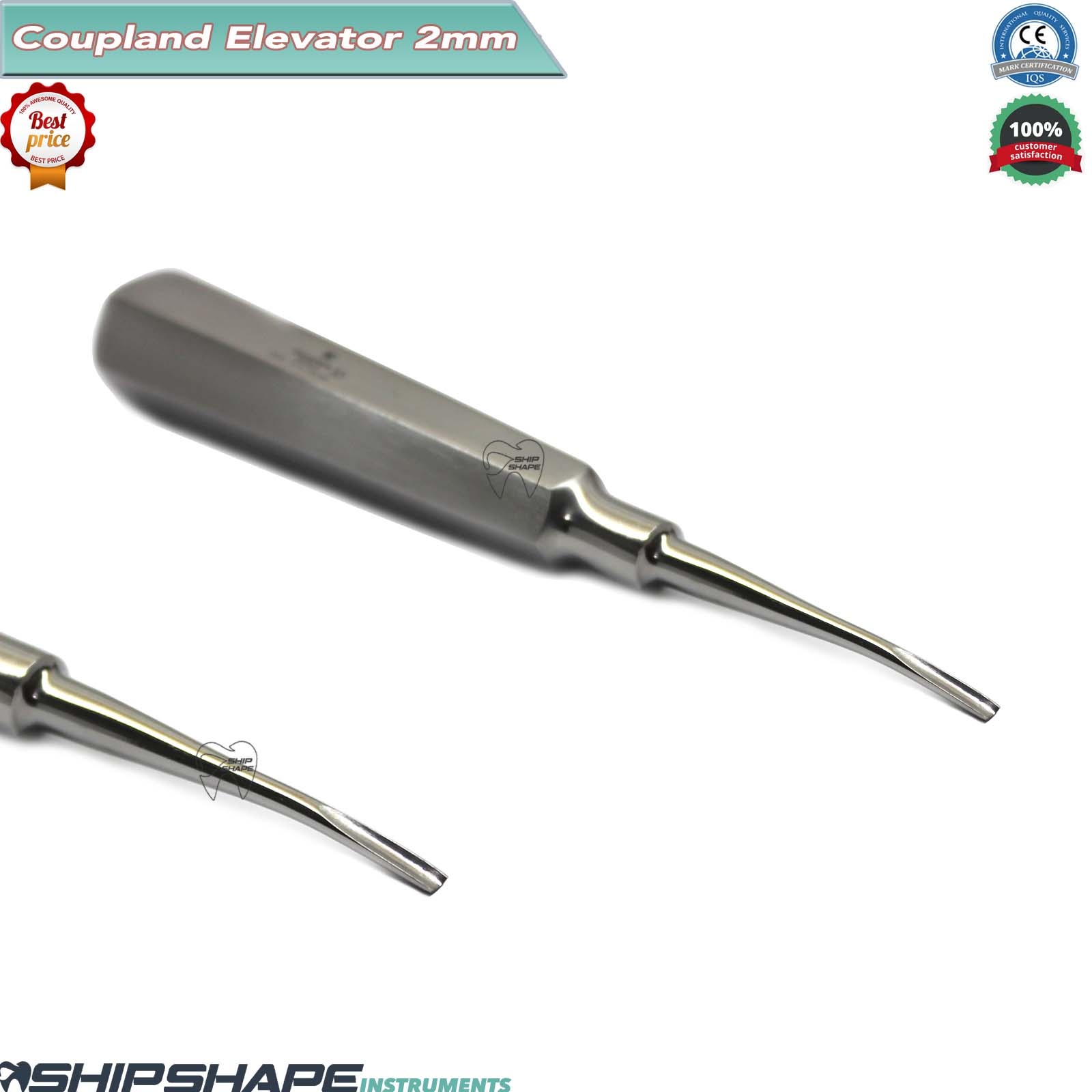 Dental Elevators Coupland Extracting Surgical 2mm Straight Elevator | Luxator Elevator Proximetter-0 Dental Elevators Coupland Extracting Surgical 2mm Straight Elevator | Luxator Elevator Proximetter-0
