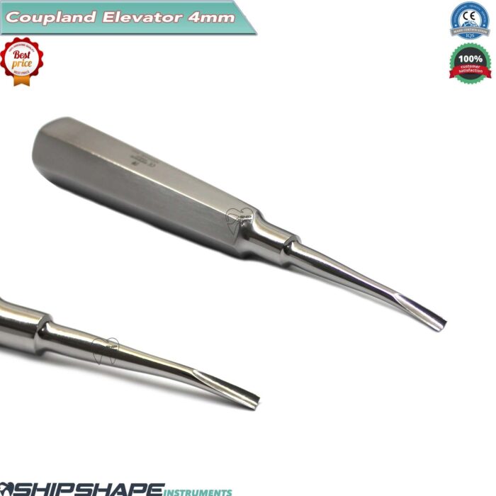 Dental Elevators Coupland Elevator 4mm Straight Extracting Extraction | Luxator Elevator Proximetter-0