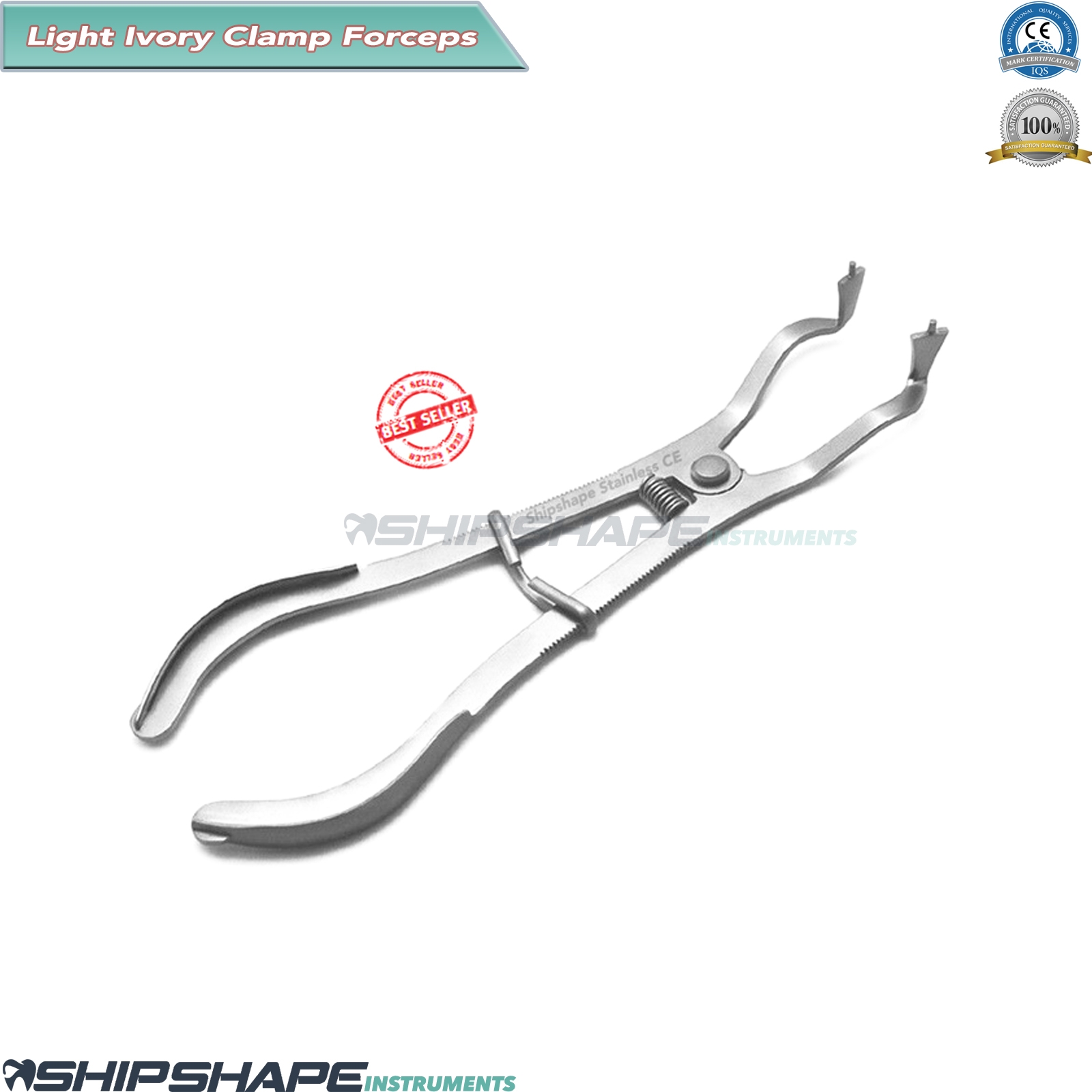 Ivory Light Weight Rubber Dam Clamp Forceps Endodontic Instruments-0 Ivory Light Weight Rubber Dam Clamp Forceps Endodontic Instruments-0