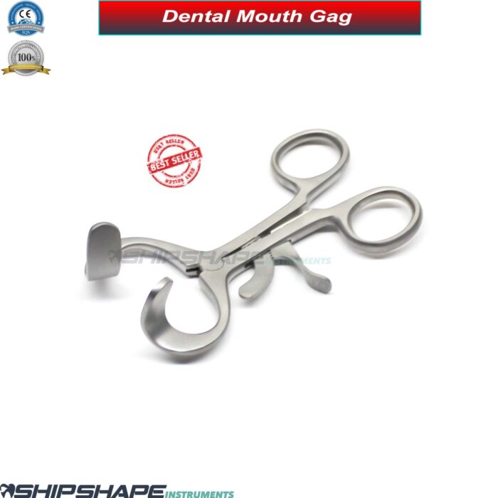 Dental Mouth Gag 5.5" Surgical Mouth Opener Molt Stainless Steel Instruments -0