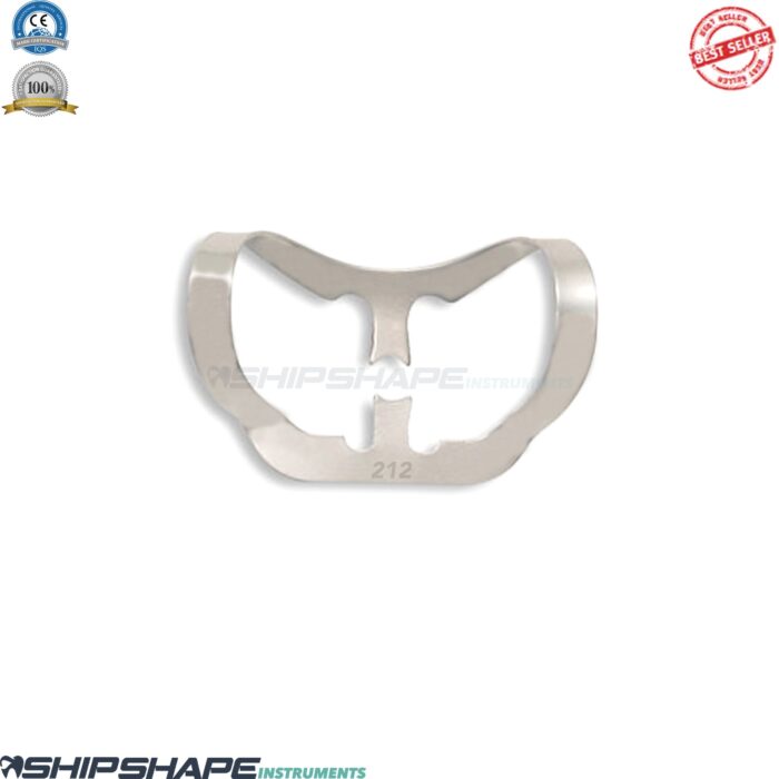 Dental Metal Rubber Dam Clamp Brinker Clamps #212 Surgical Dental Instruments-0