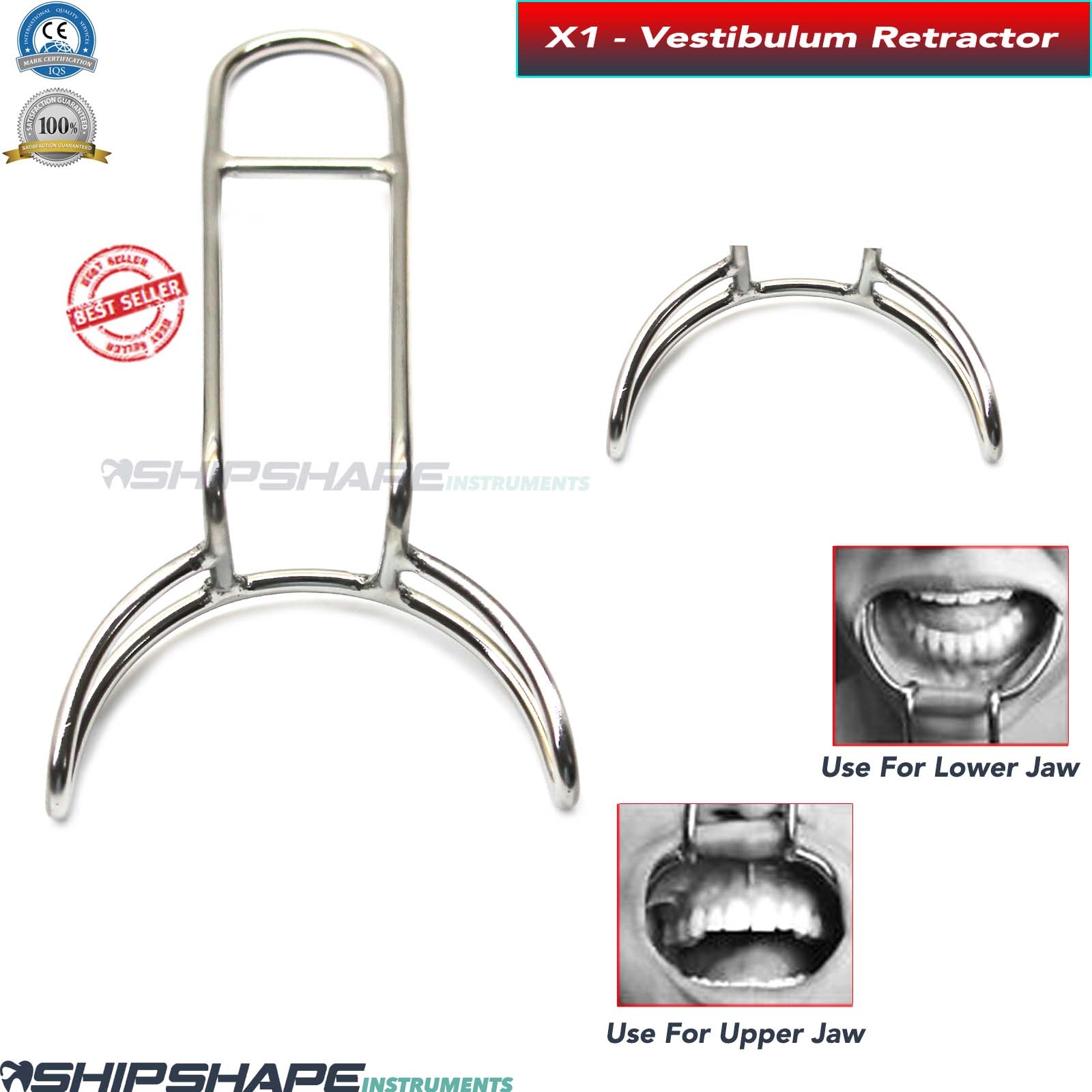 Surgical Implant Retractors Vestibulum Mouth Labial Cheek And Lip Retractor CE | shipshape instruments-0 Surgical Implant Retractors Vestibulum Mouth Labial Cheek And Lip Retractor CE | shipshape instruments-0