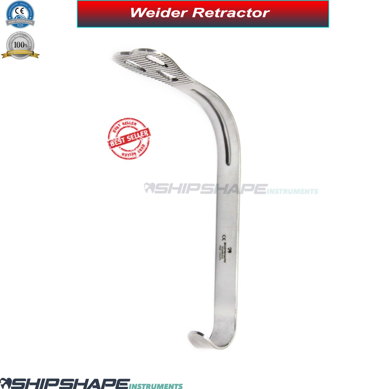 Weider Cheek & Tongue Retractor Mouth Opener Dental Surgical Instruments | shipshapeins.com-1650 Weider Cheek & Tongue Retractor Mouth Opener Dental Surgical Instruments | shipshapeins.com-1650