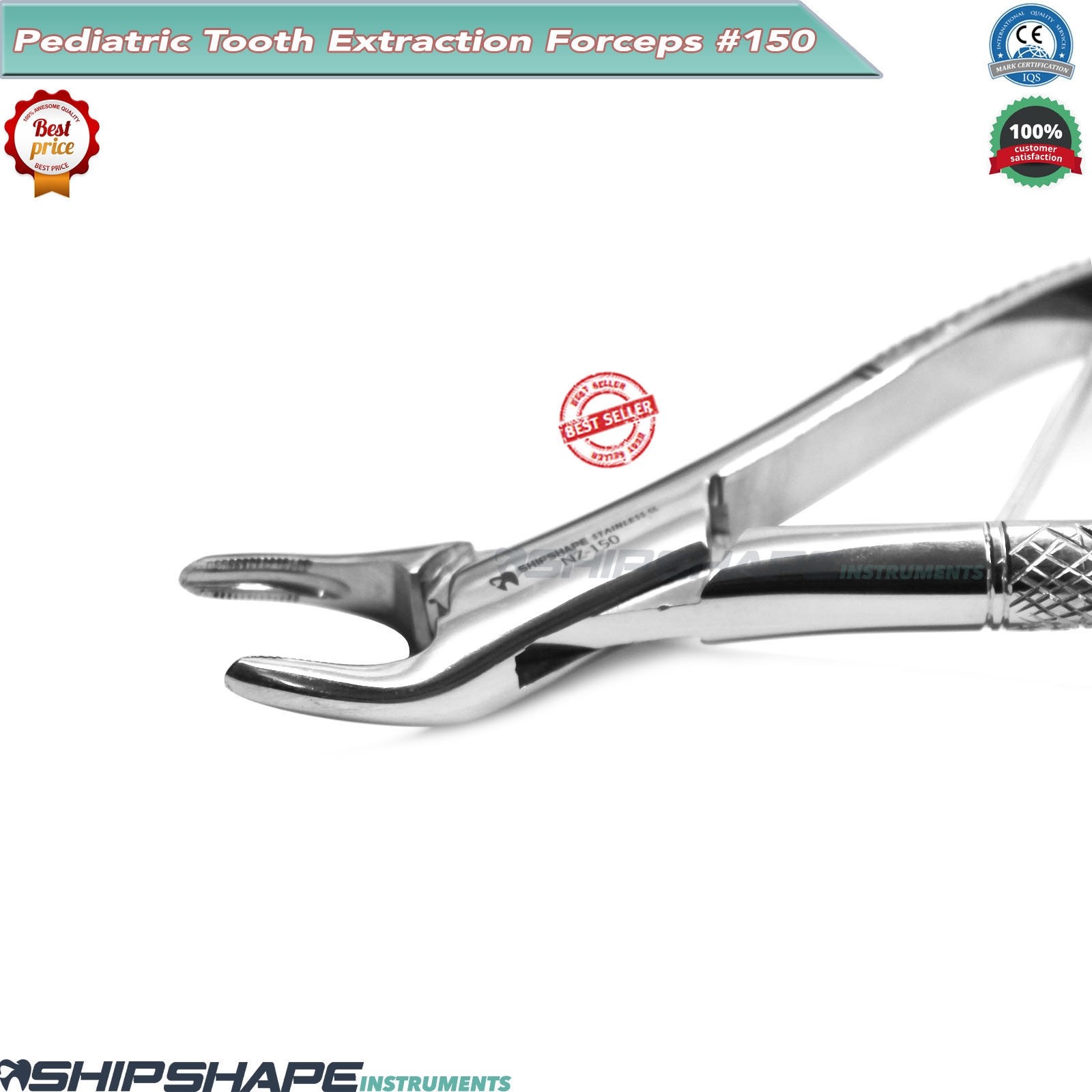 Extraction Forceps 150S Dental Surgical Pedo Tooth Extracting Forceps | Shipshape Instruments-1758 Extraction Forceps 150S Dental Surgical Pedo Tooth Extracting Forceps | Shipshape Instruments-1758