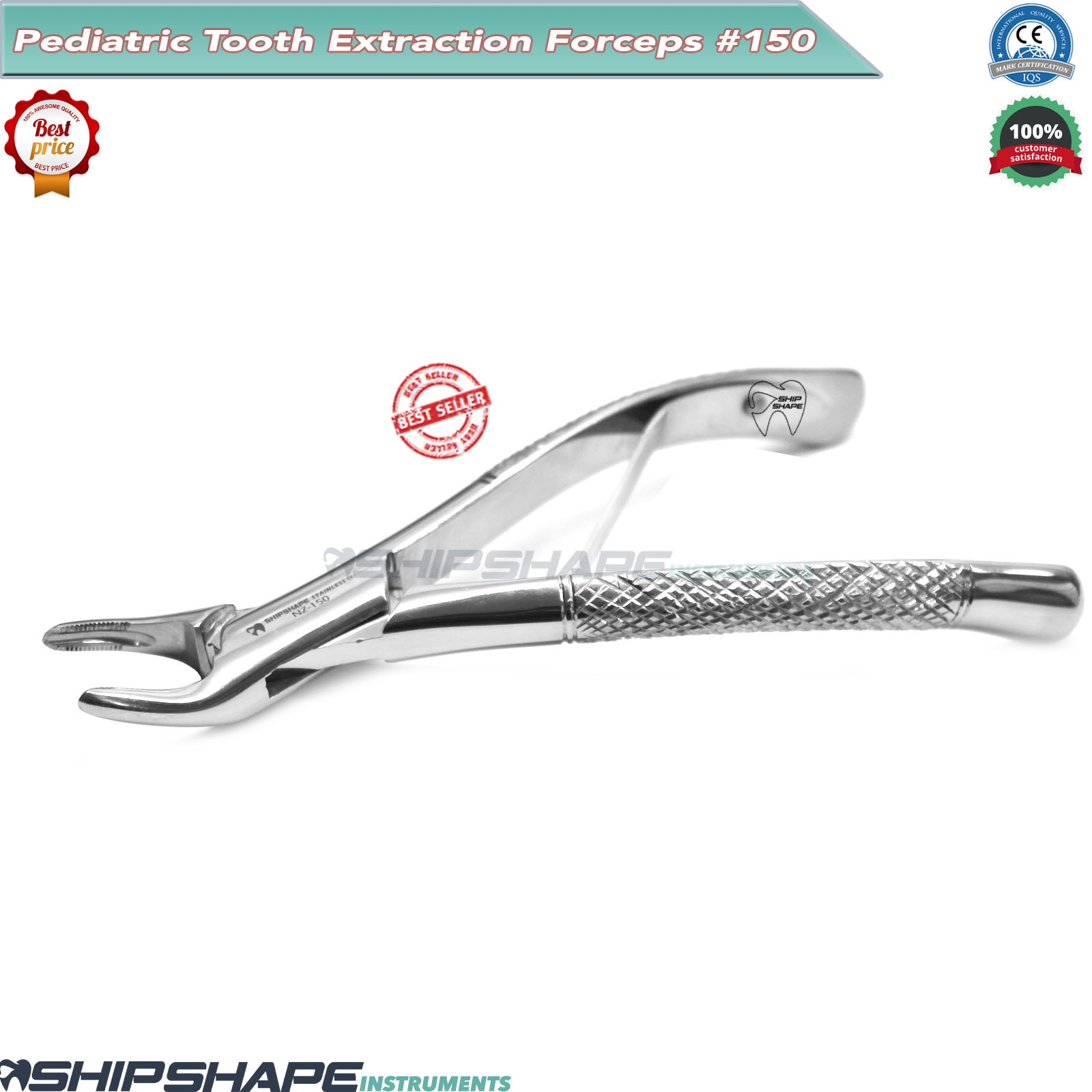 Extraction Forceps 150S Dental Surgical Pedo Tooth Extracting Forceps | Shipshape Instruments-1759 Extraction Forceps 150S Dental Surgical Pedo Tooth Extracting Forceps | Shipshape Instruments-1759