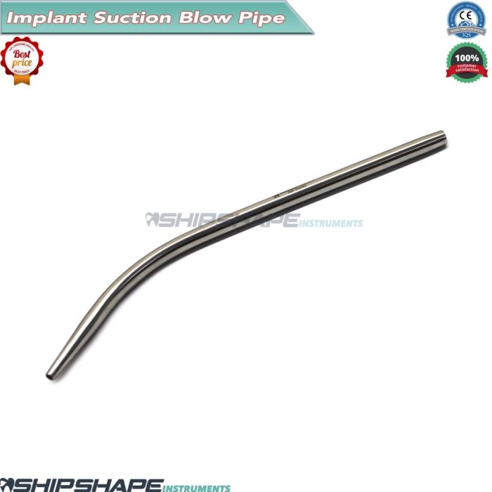 Dental Blow Pipe Suction Cannula 19cm Tube 4mm Tubing Saliva Sucker Instruments-0