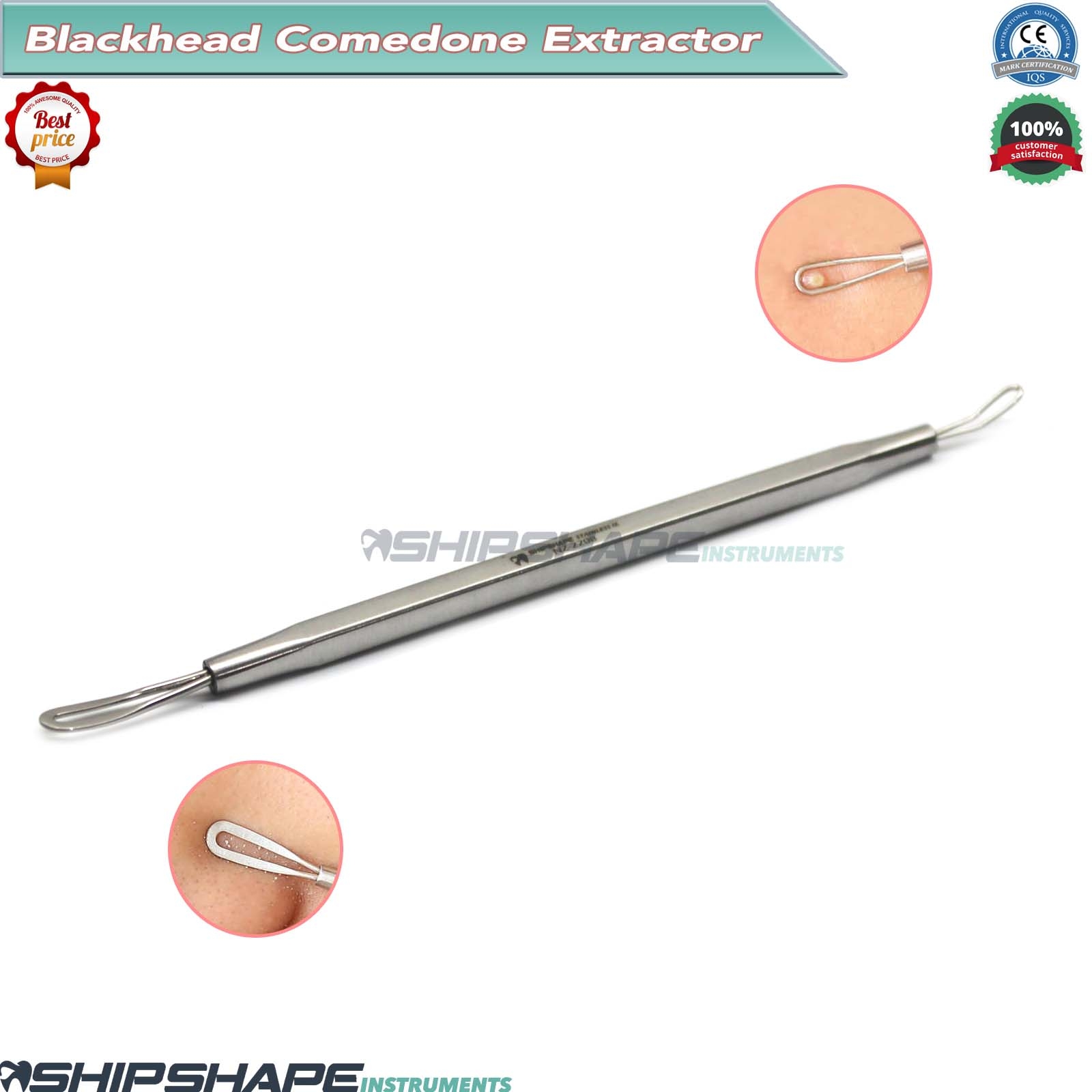 Blackhead Extractor Pimple Blemish Comedone Acne Remover Tool-1820 Blackhead Extractor Pimple Blemish Comedone Acne Remover Tool-1820