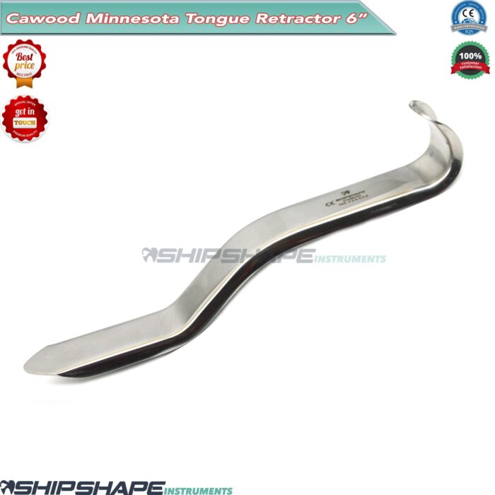 University Of Minnesota Tongue Cheek Retractor 6" Dental Instrument-0